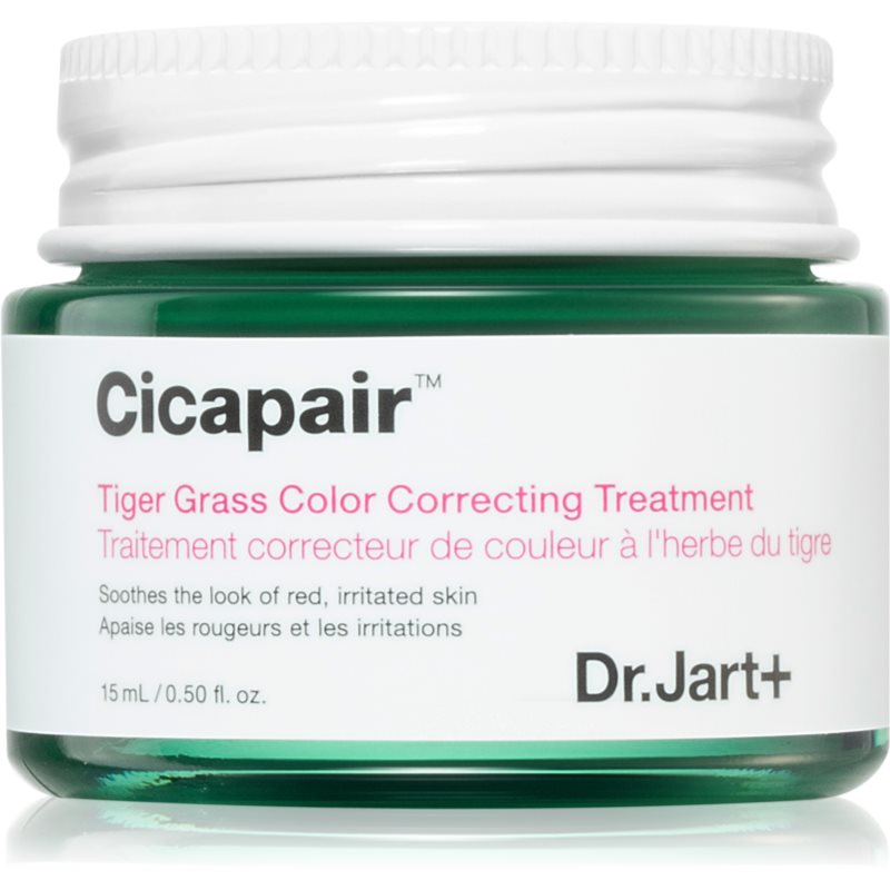 Dr. Jart+ Cicapair™ Tiger Grass Color Correcting Treatment інтенсивний крем для зменшення почервонінь шкіри 15 мл